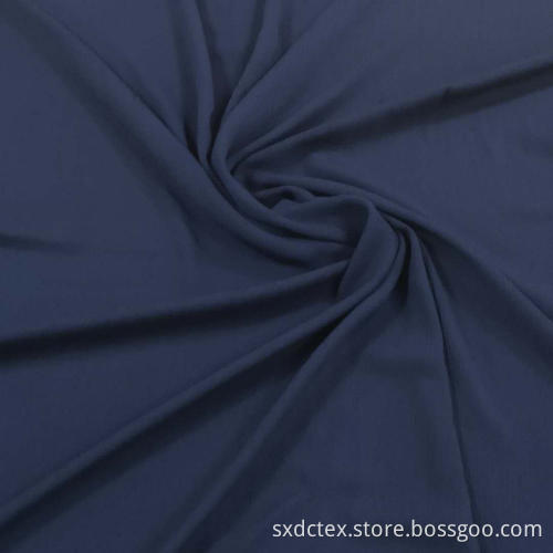 Woven Rayon Crinkle Textured Crepe Solid Fabric